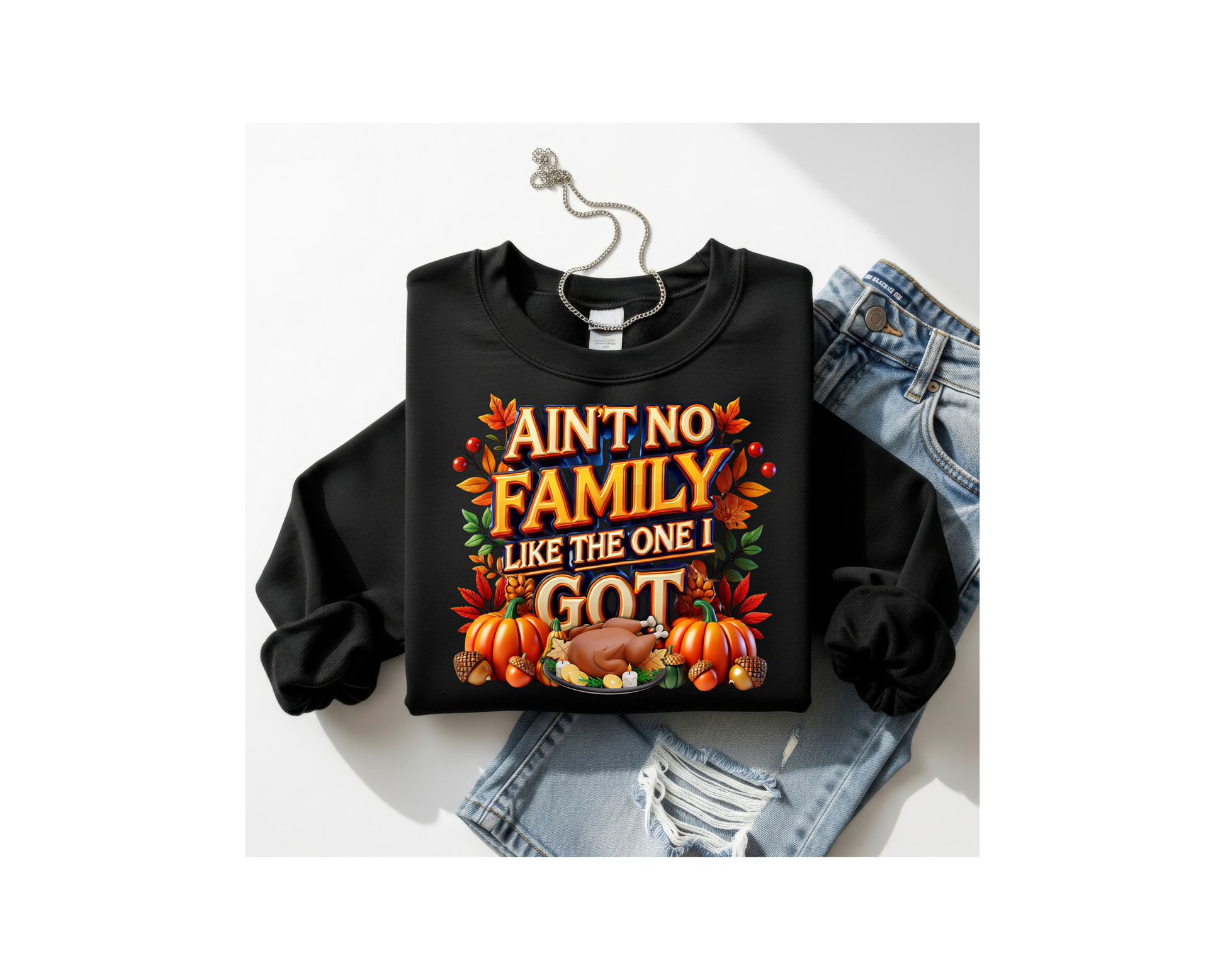 Customized Thanksgiving Sweat Shirt