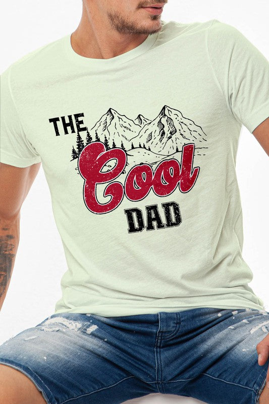 The Cool Dad Daddy Father's Day Graphic Tee