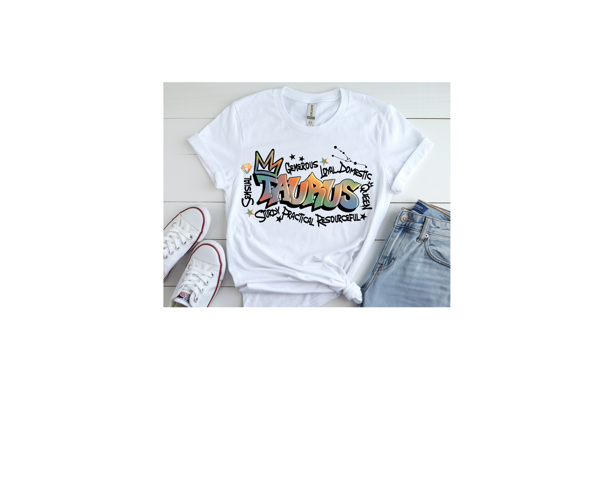 Taurus Graffiti Women's Tee
