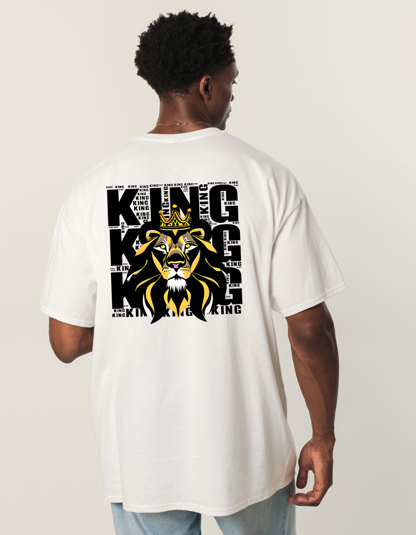 Customized T Shirt Back "King"